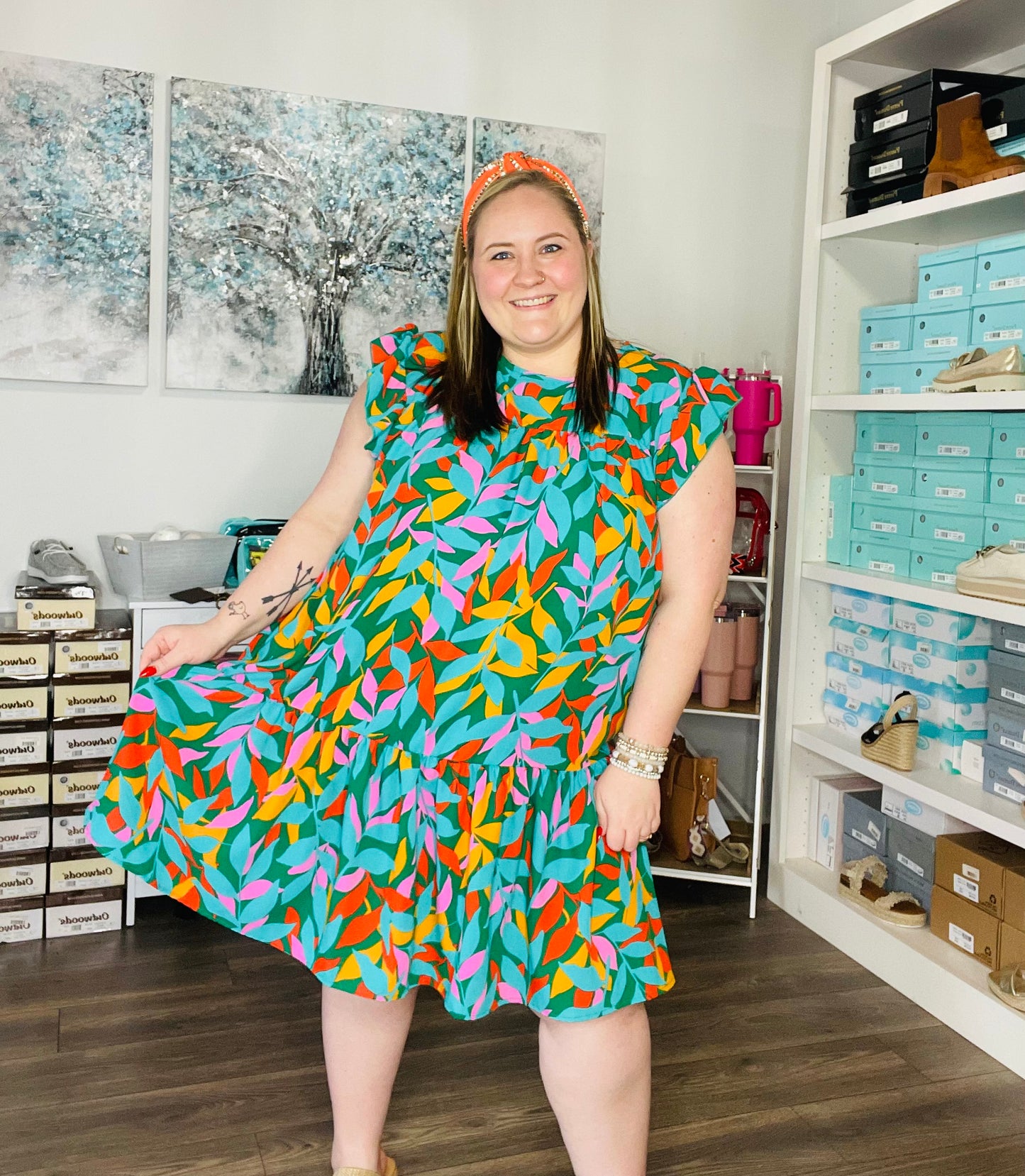 Made For Me Dress(PLUS)