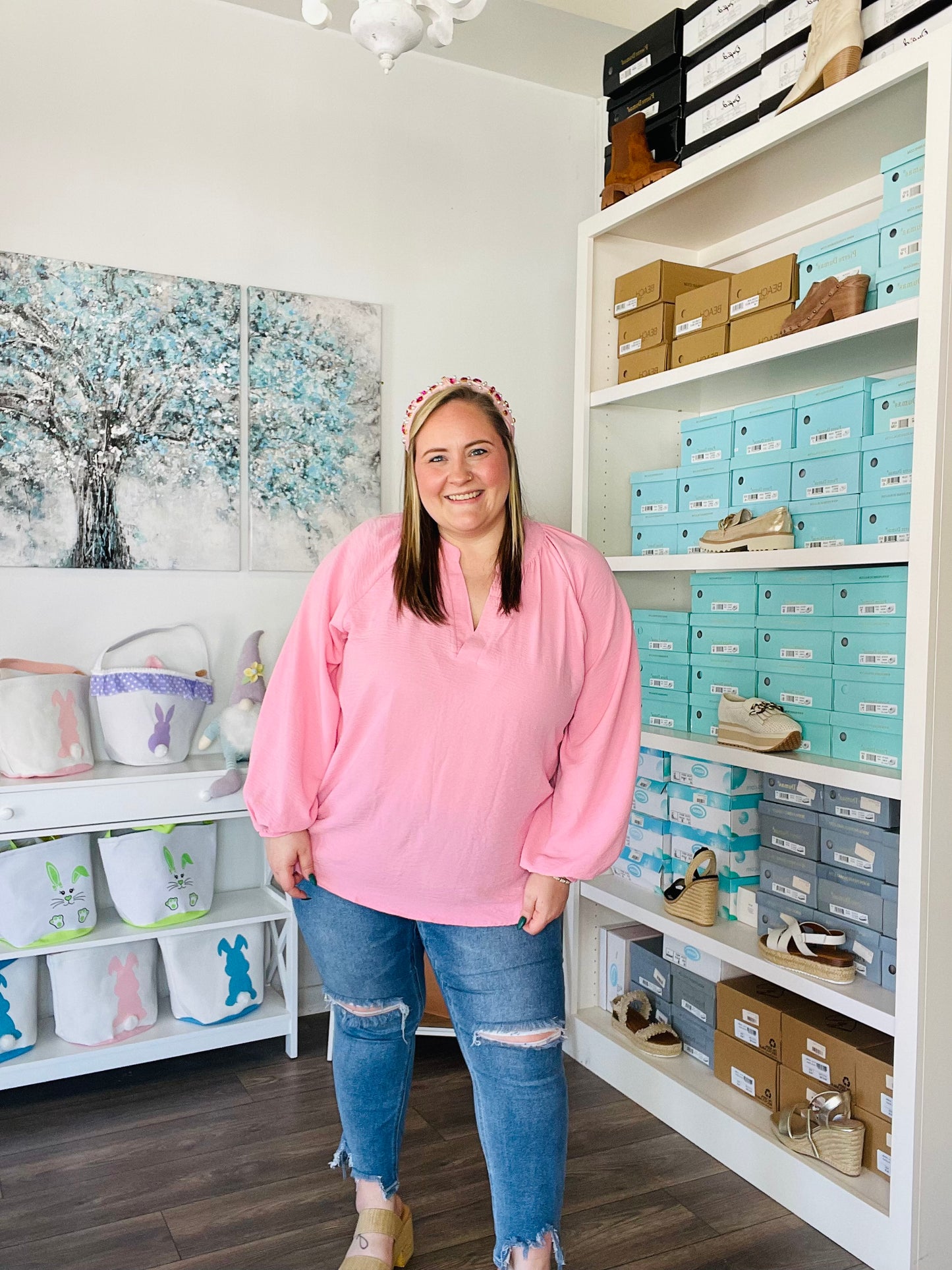 Rose' All Day Top (PLUS)