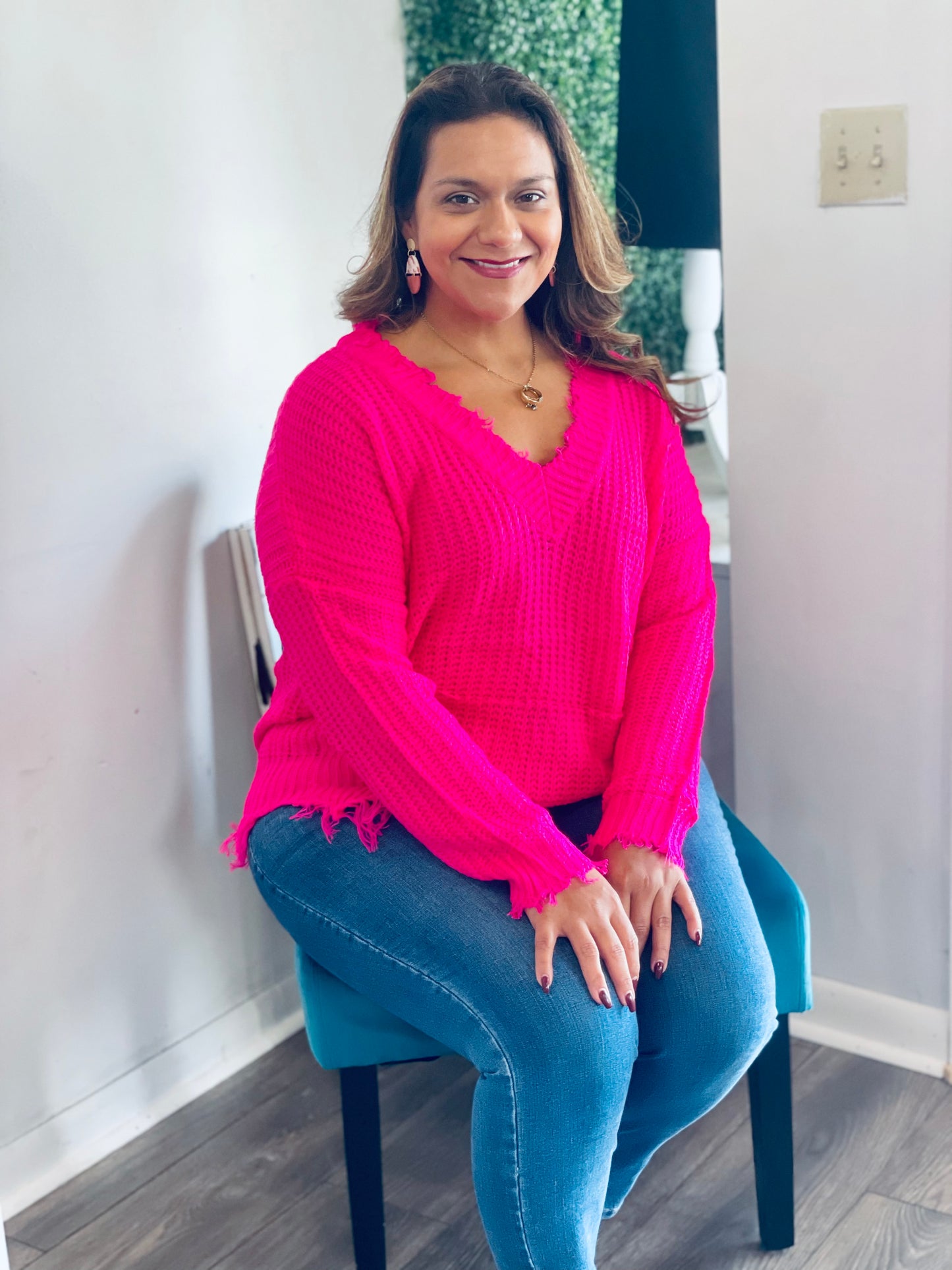Neon Nights Sweater