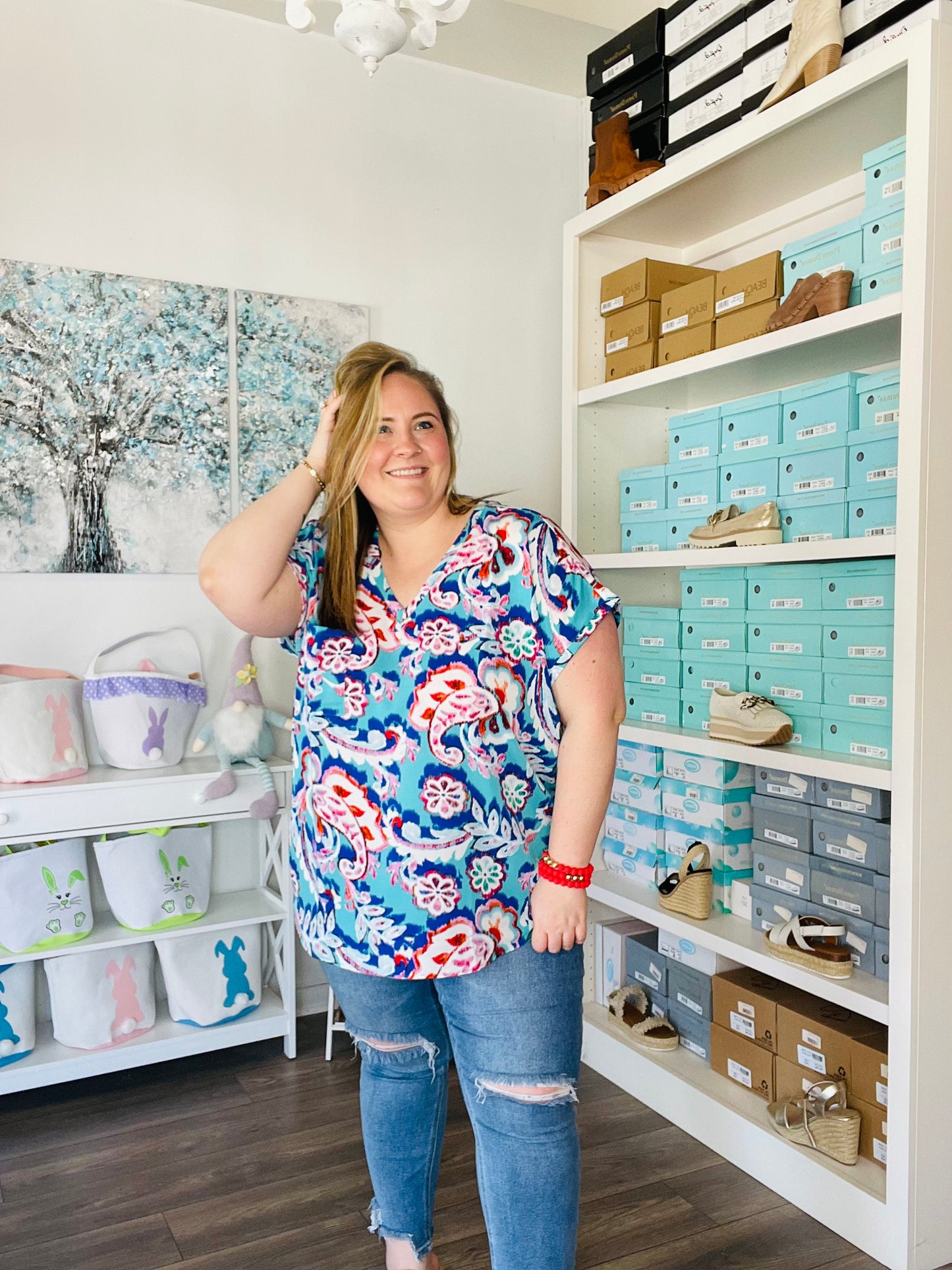 Perfect Paisley Top (PLUS)