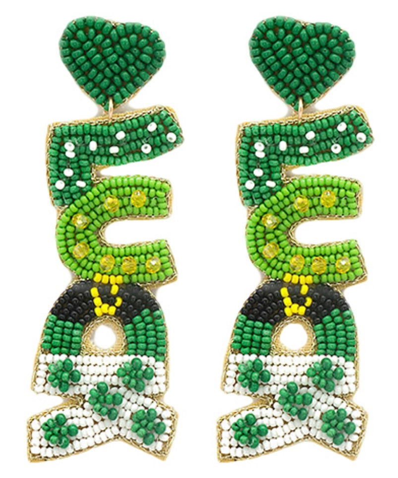 Luck Of The Irish Earrings