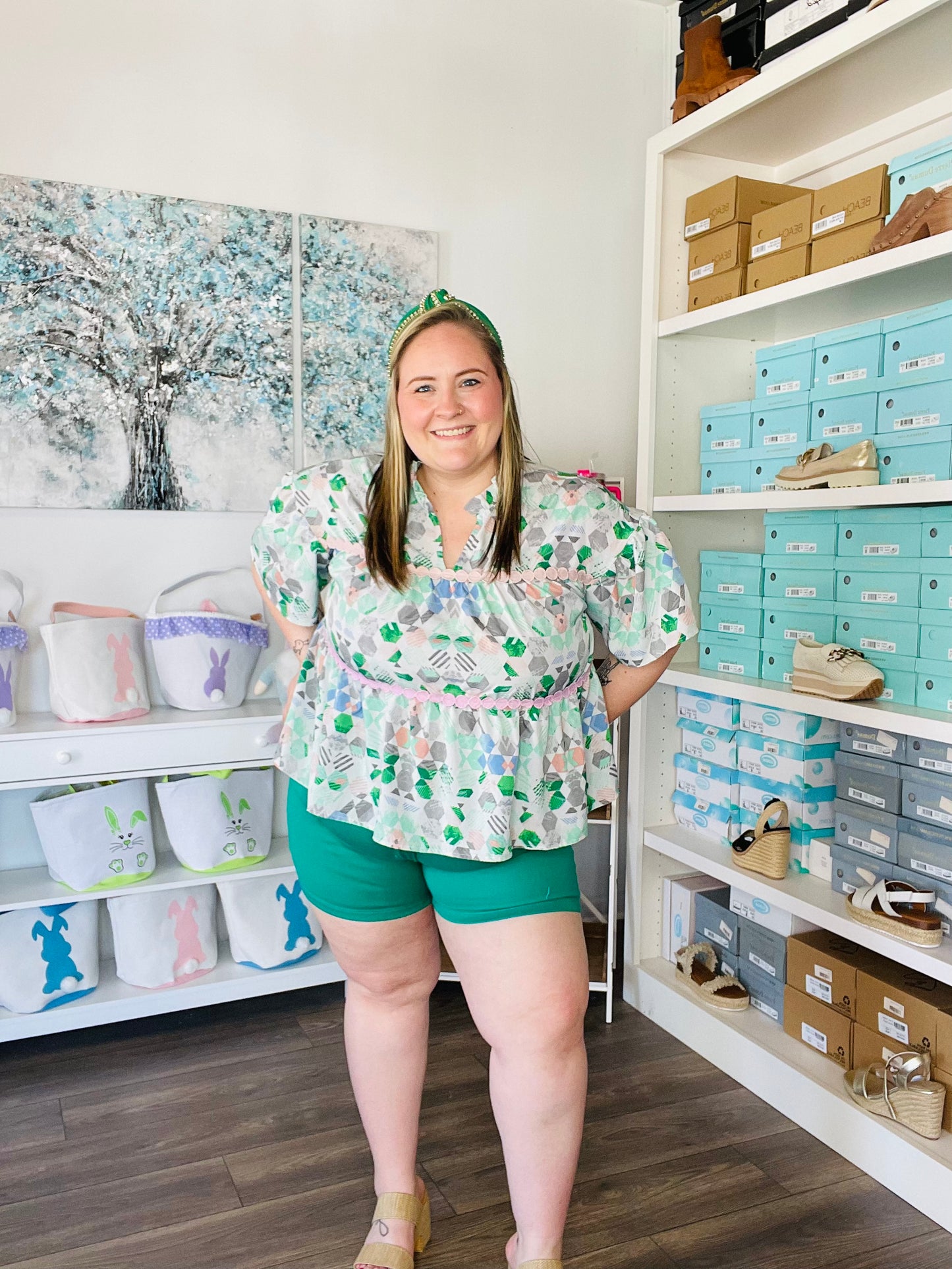 Jade Jean Shorts (PLUS)