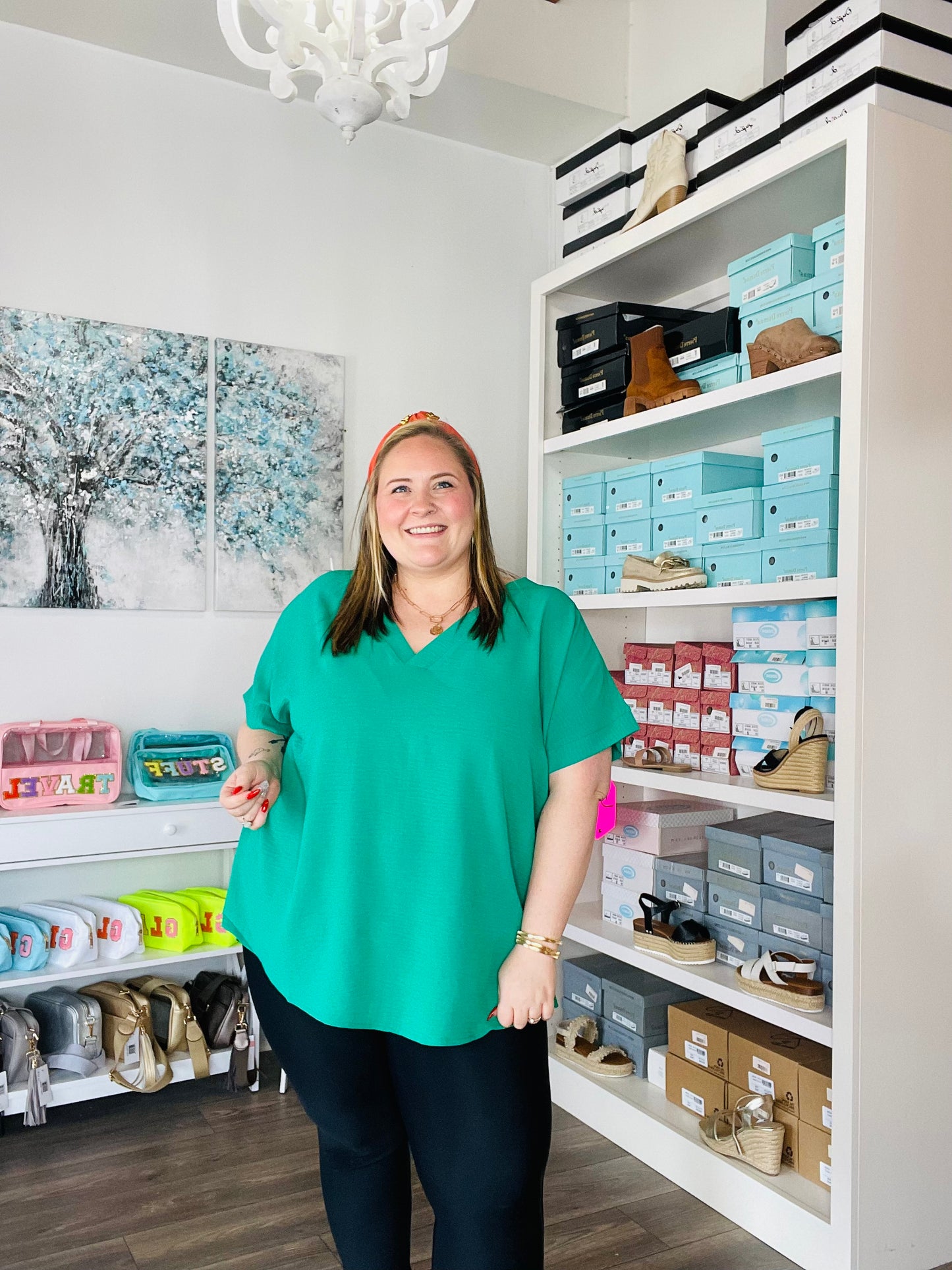 Just My Luck Top (Green)