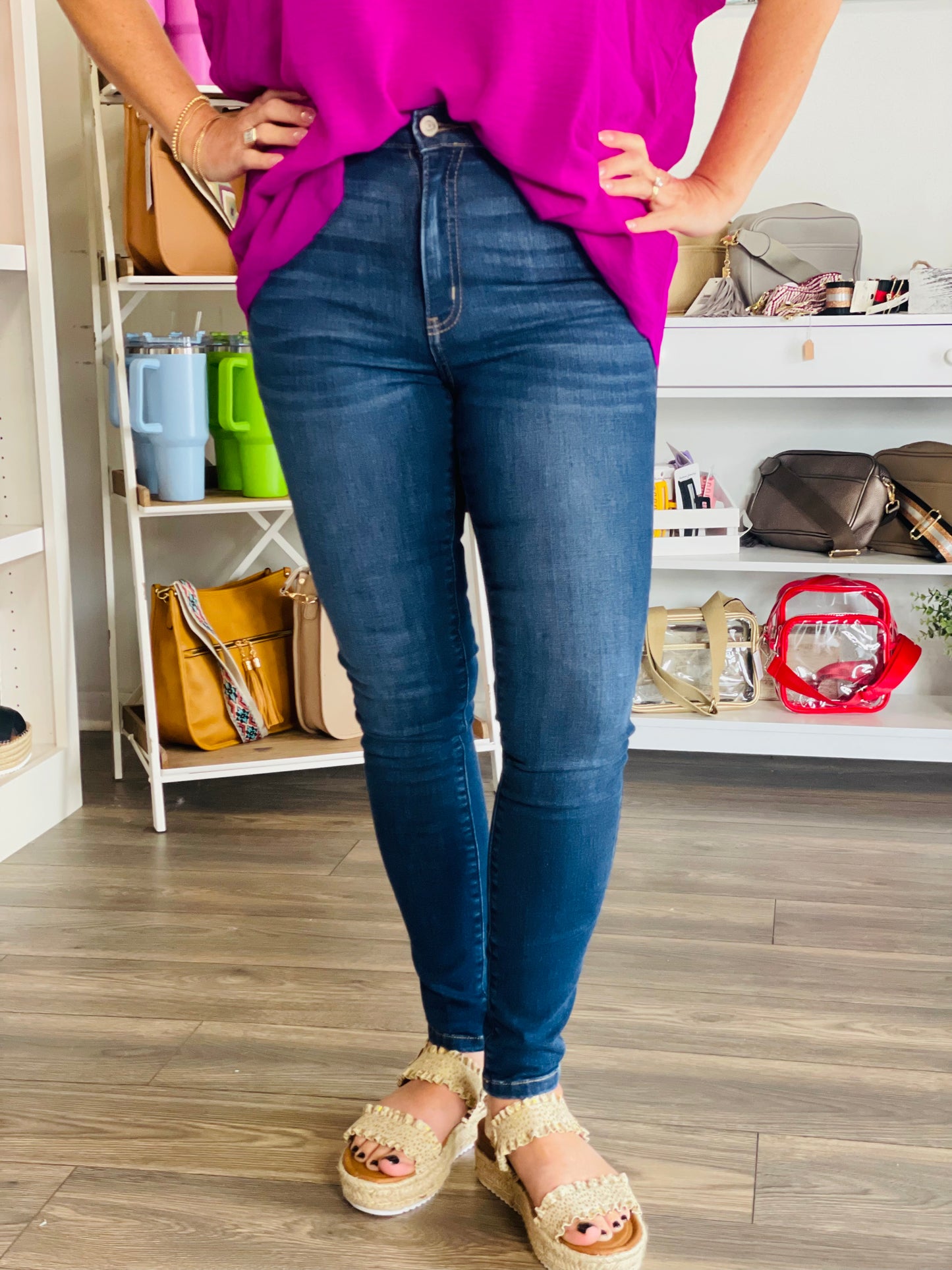 High Waist Skinny Jeans