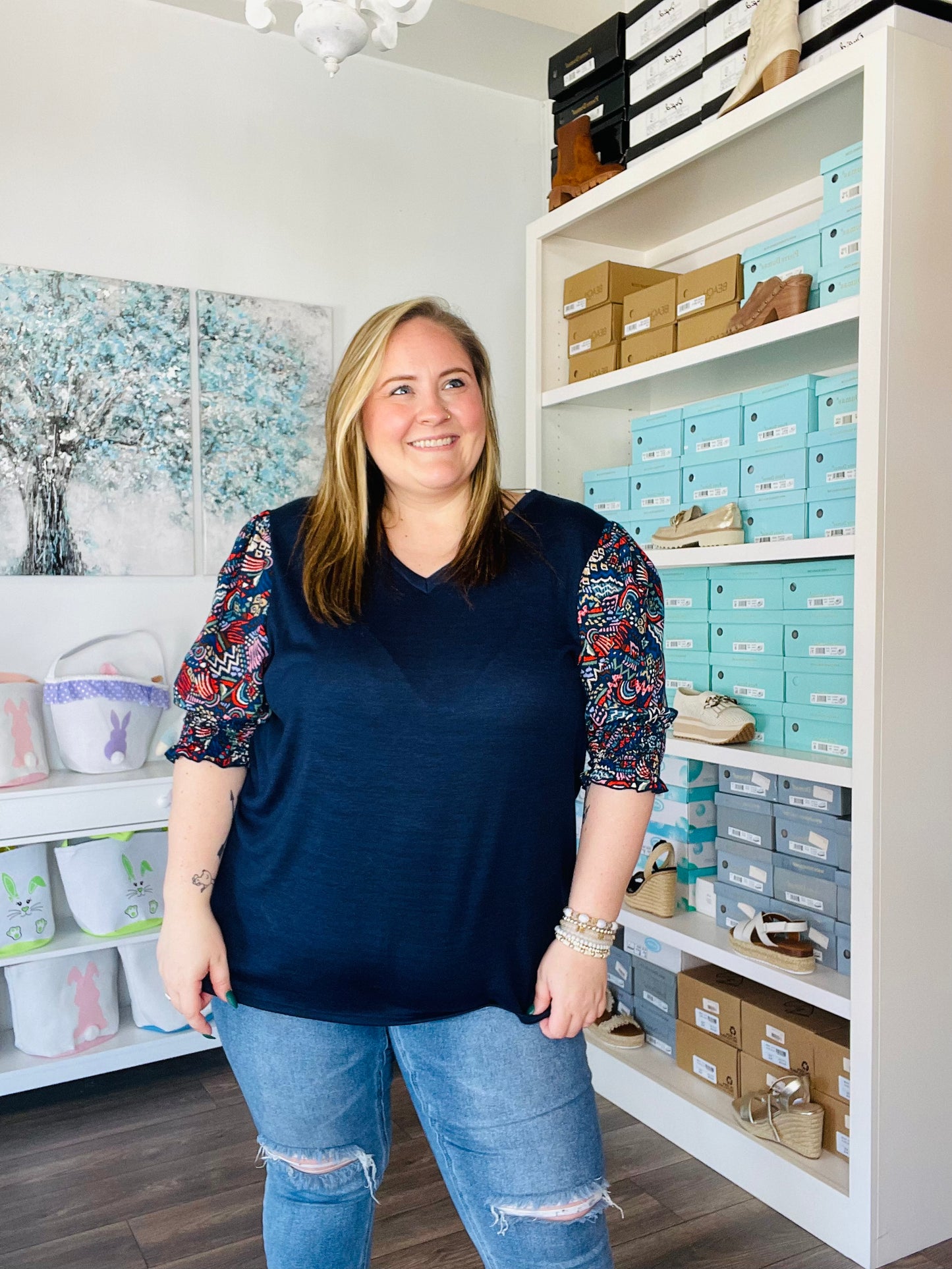 Flirty Flora Top (PLUS)