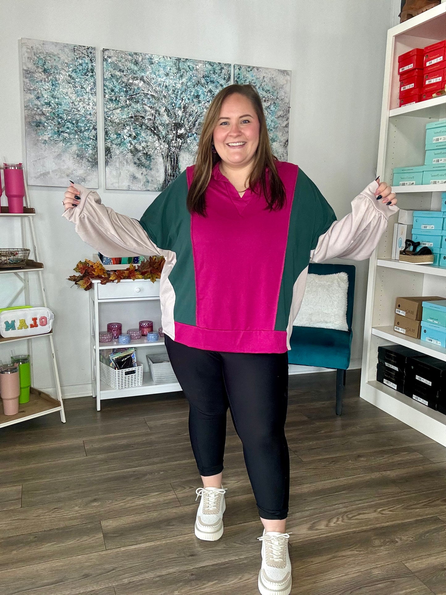 Forget Me Not Pullover (PLUS)