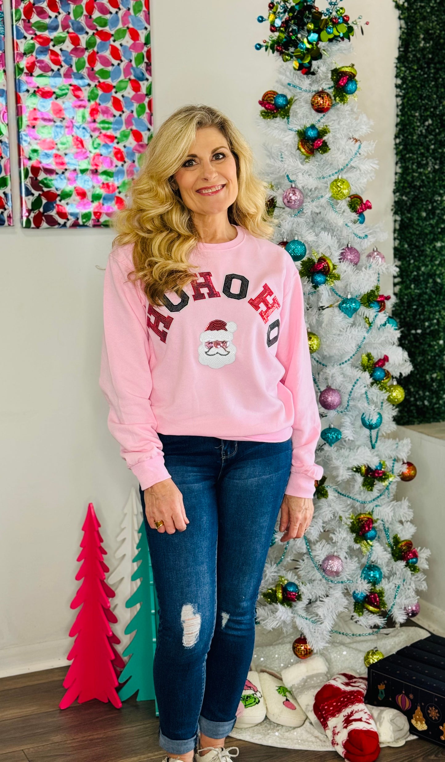 Here Comes Santa Sweatshirt