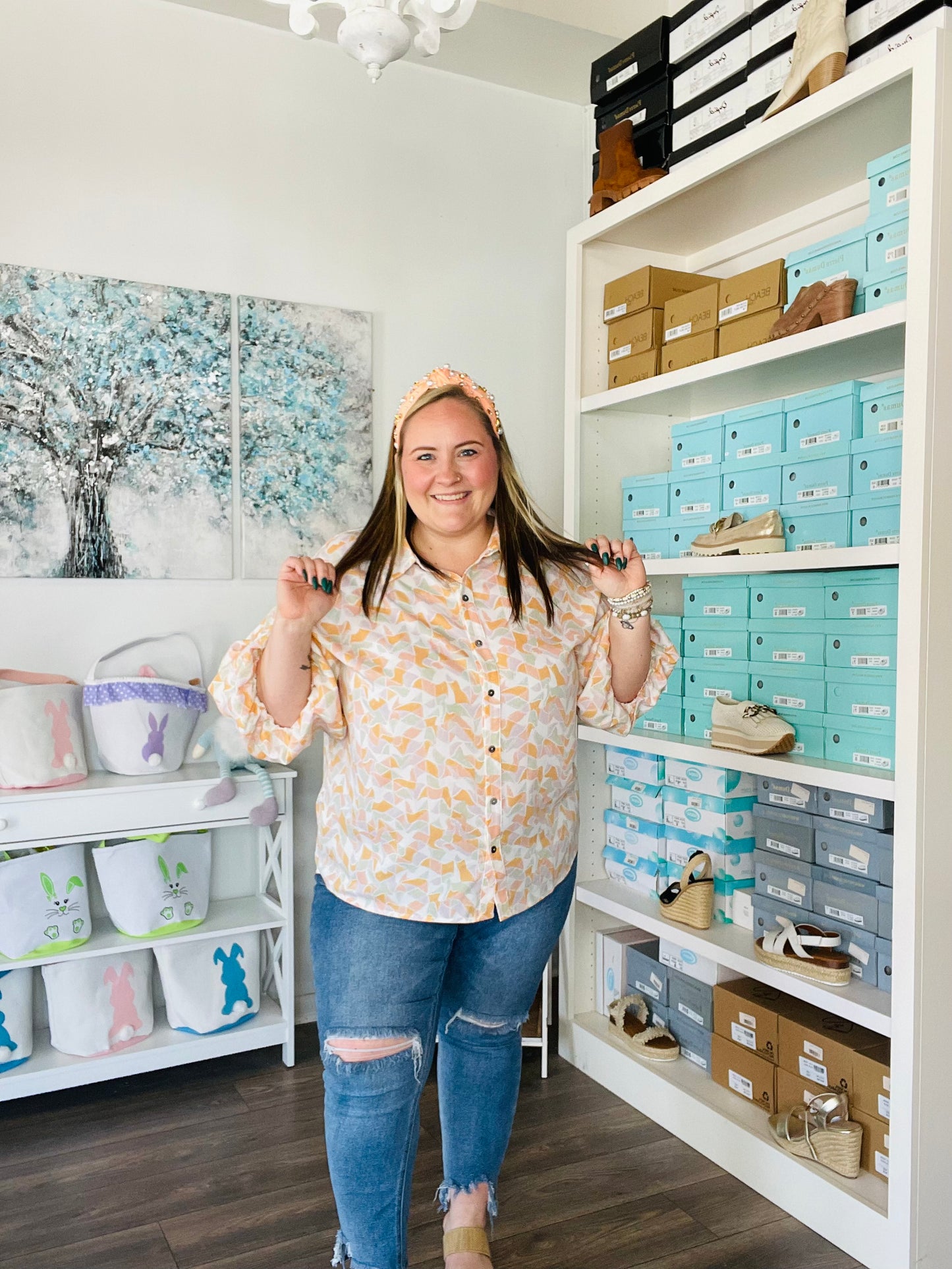 Just Peachy Top (PLUS)