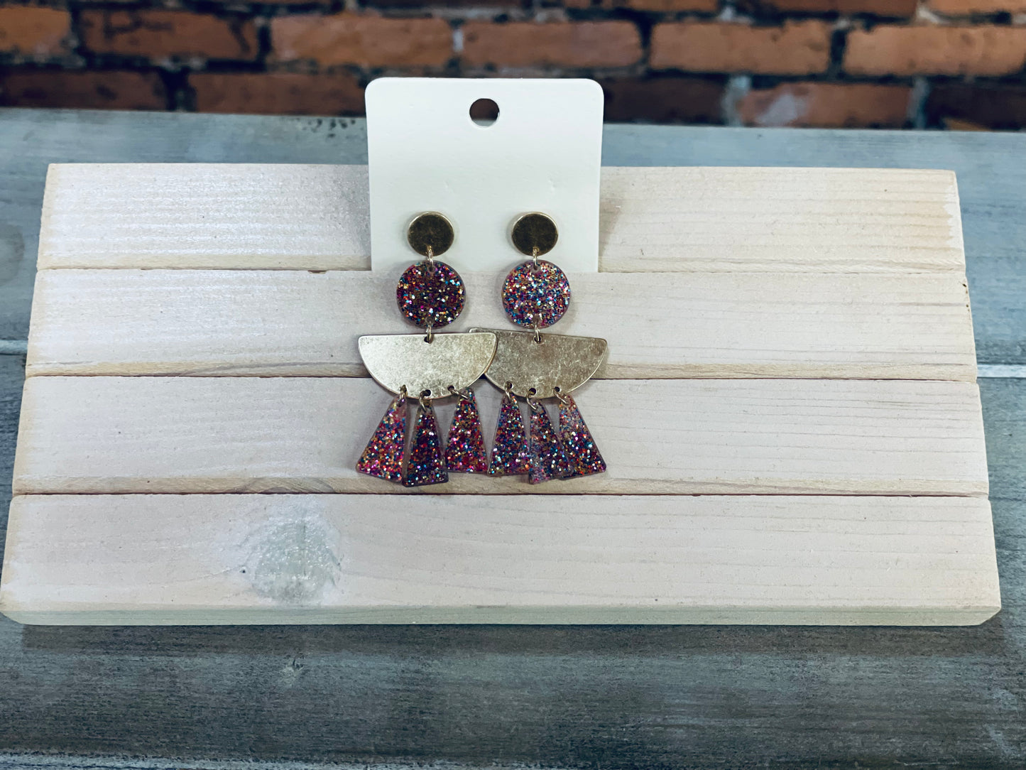 Geometric Glam Earrings