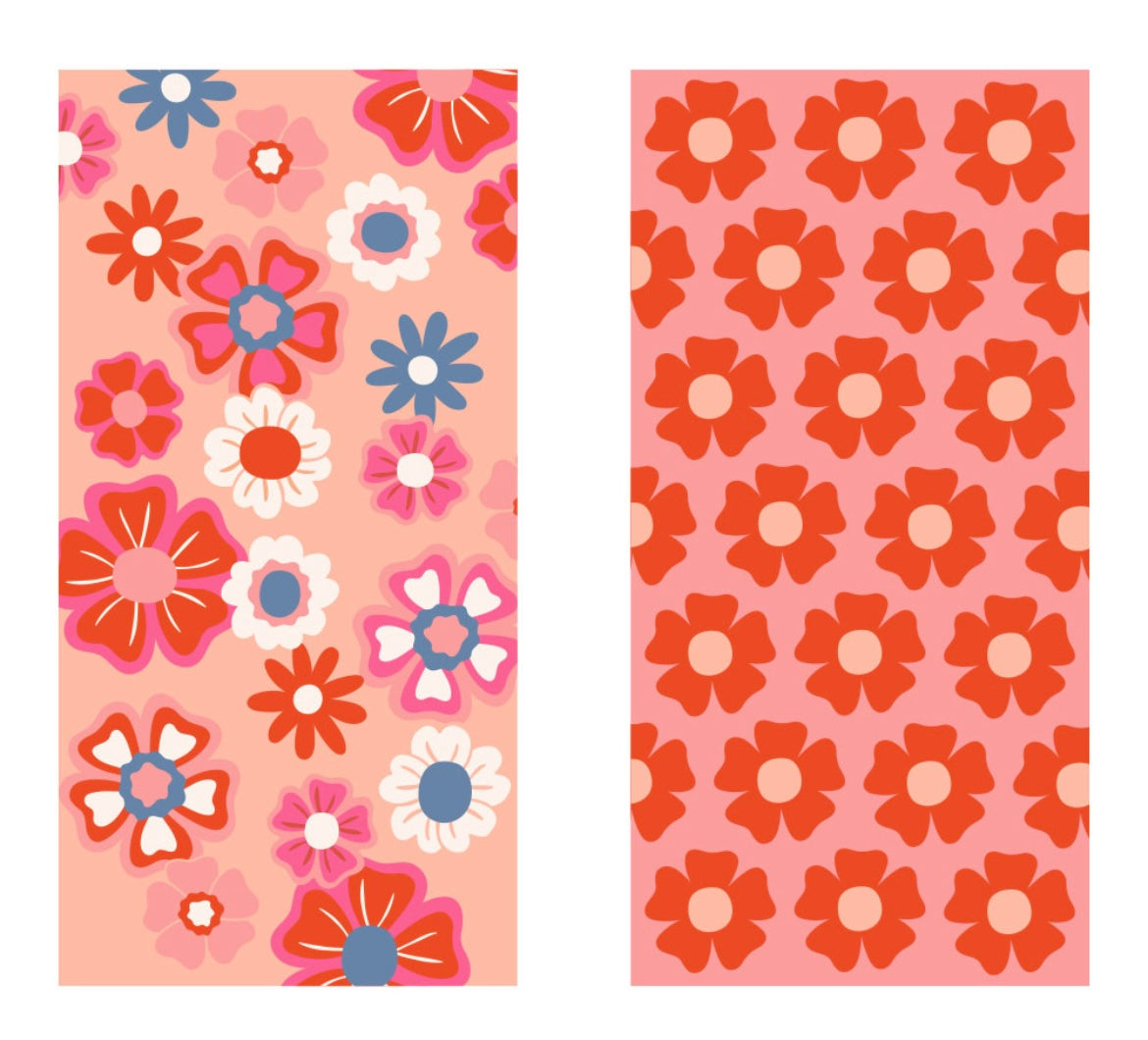 Flower Power Quick Dry Towel