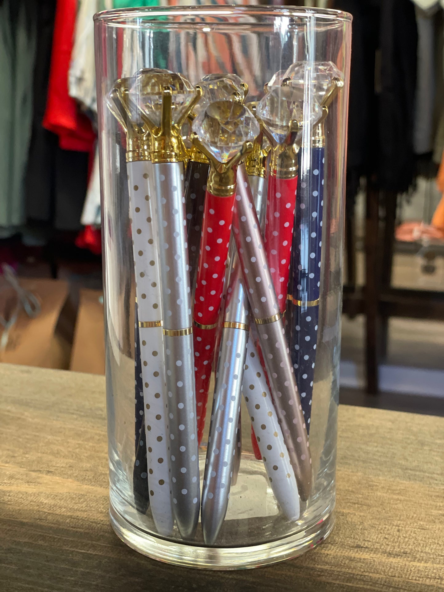 Polka Dot Diamond Pen