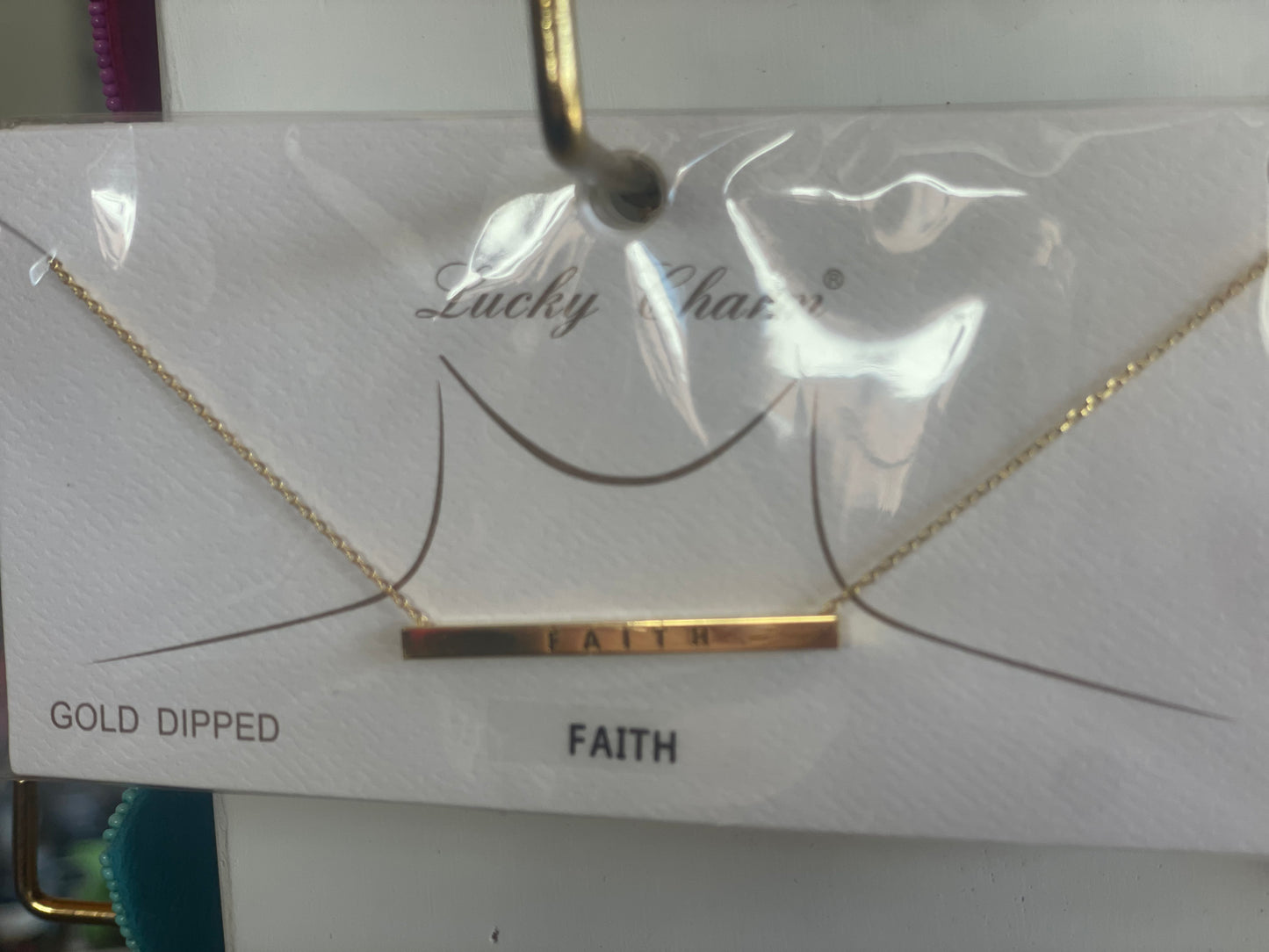 Gold-Dipped Brass Massage Necklace