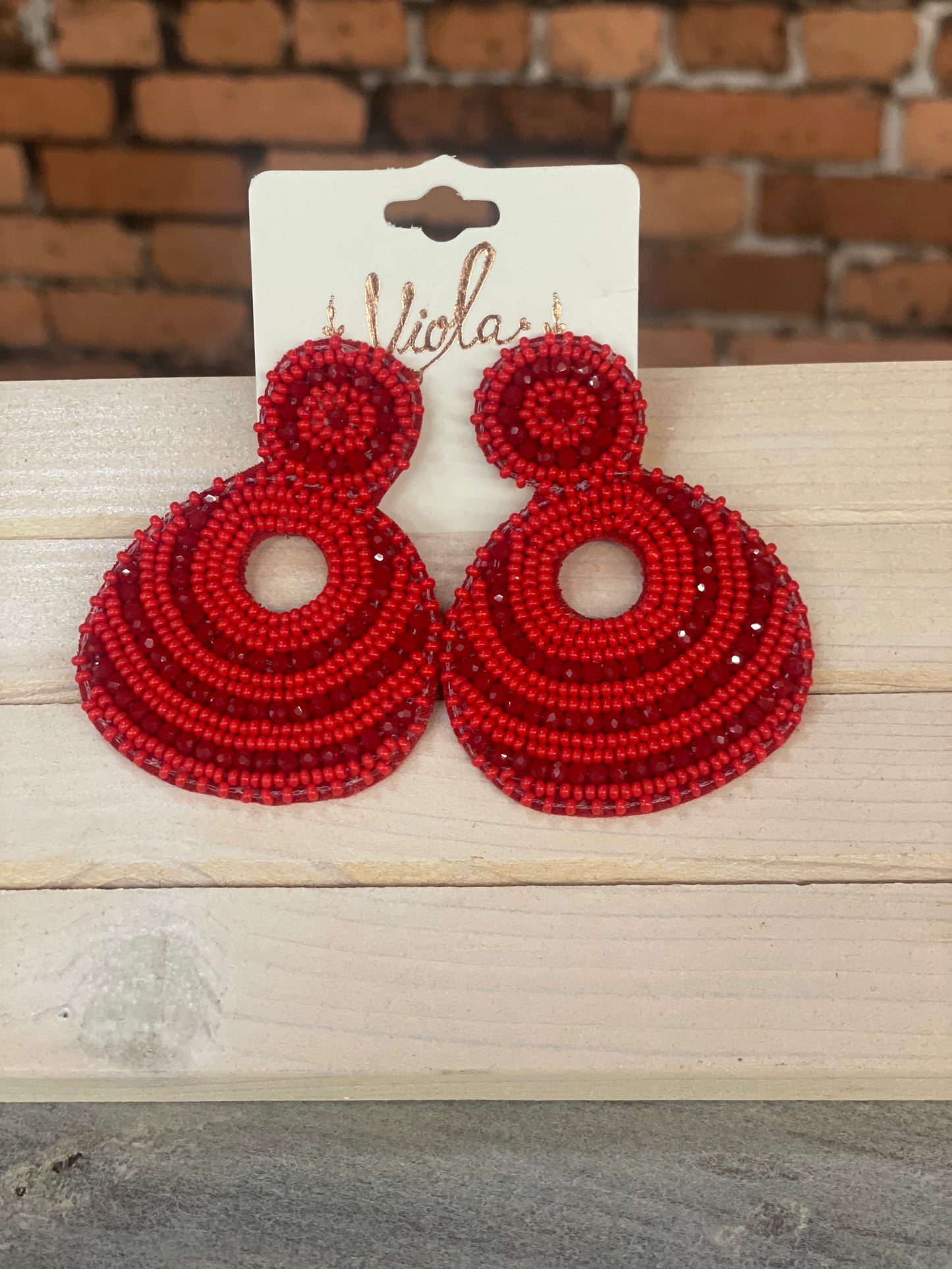 Double Disc Earrings