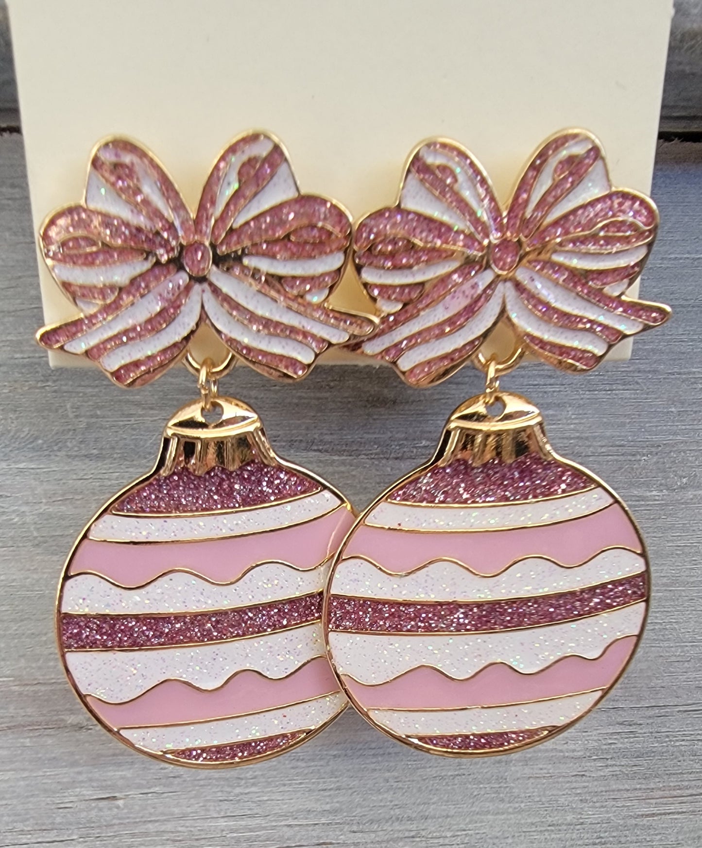 Christmas Ornament Earring