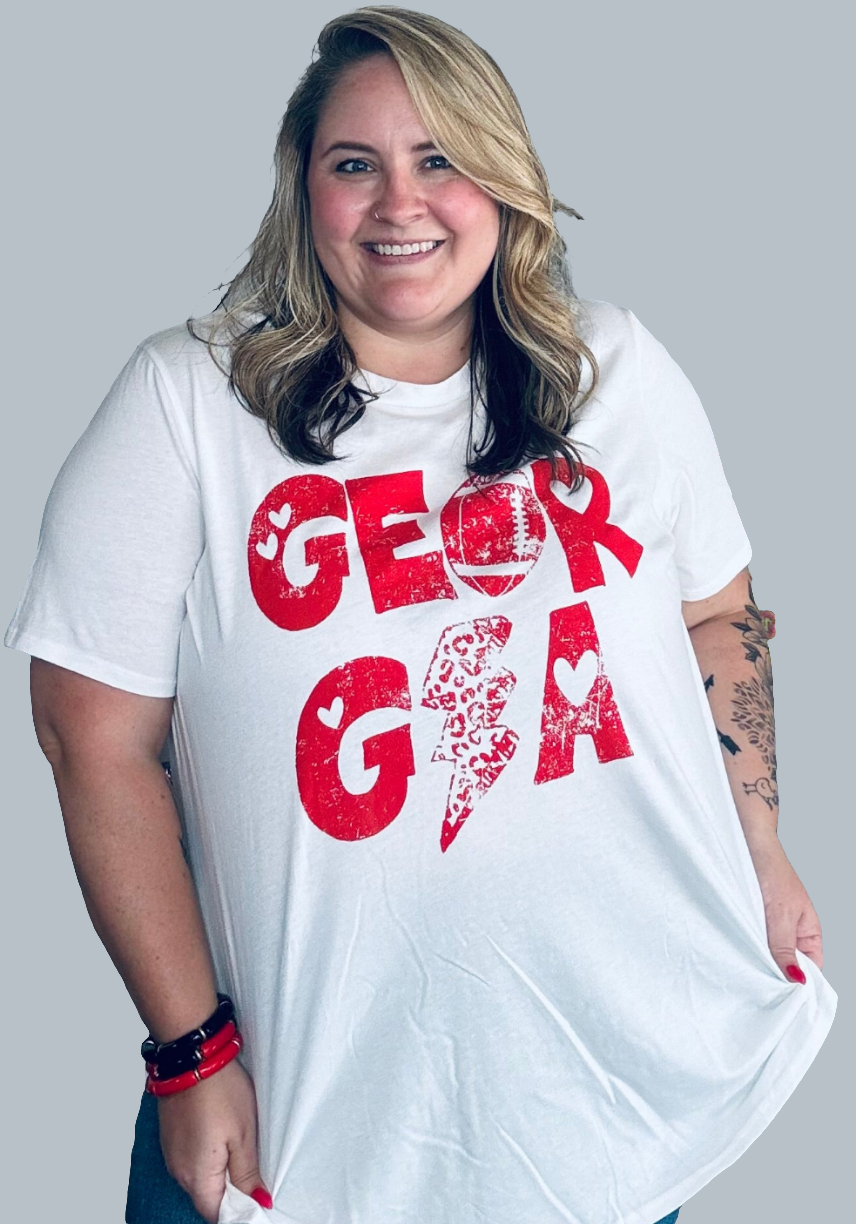 Glory,Glory Georgia Tshirt (PLUS)