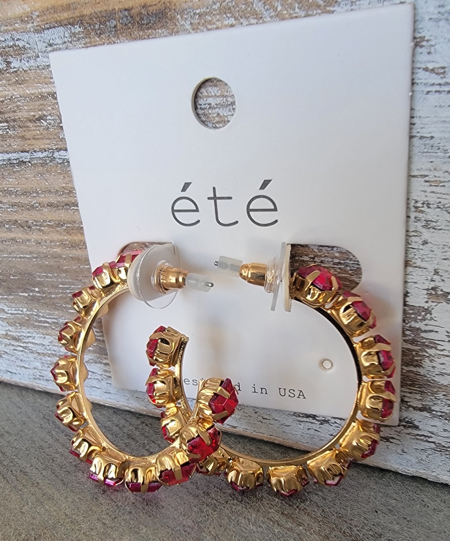 Shine On Earrings(PINK)