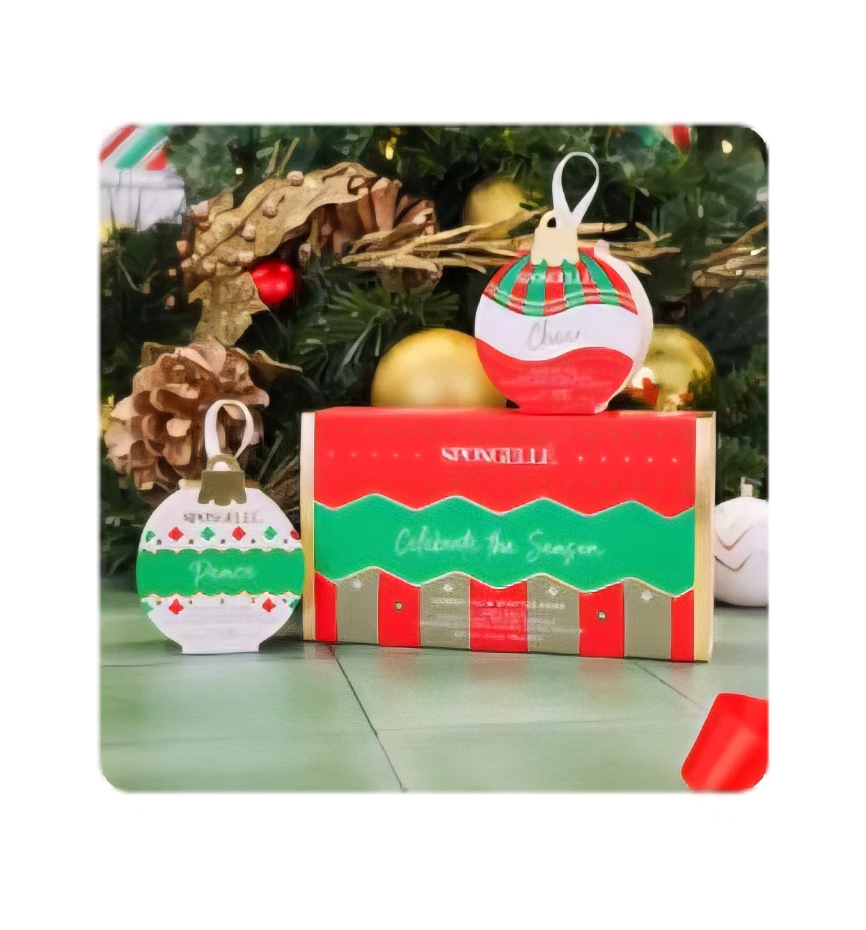 Celebrate The Season Holiday Ornament Gift Set