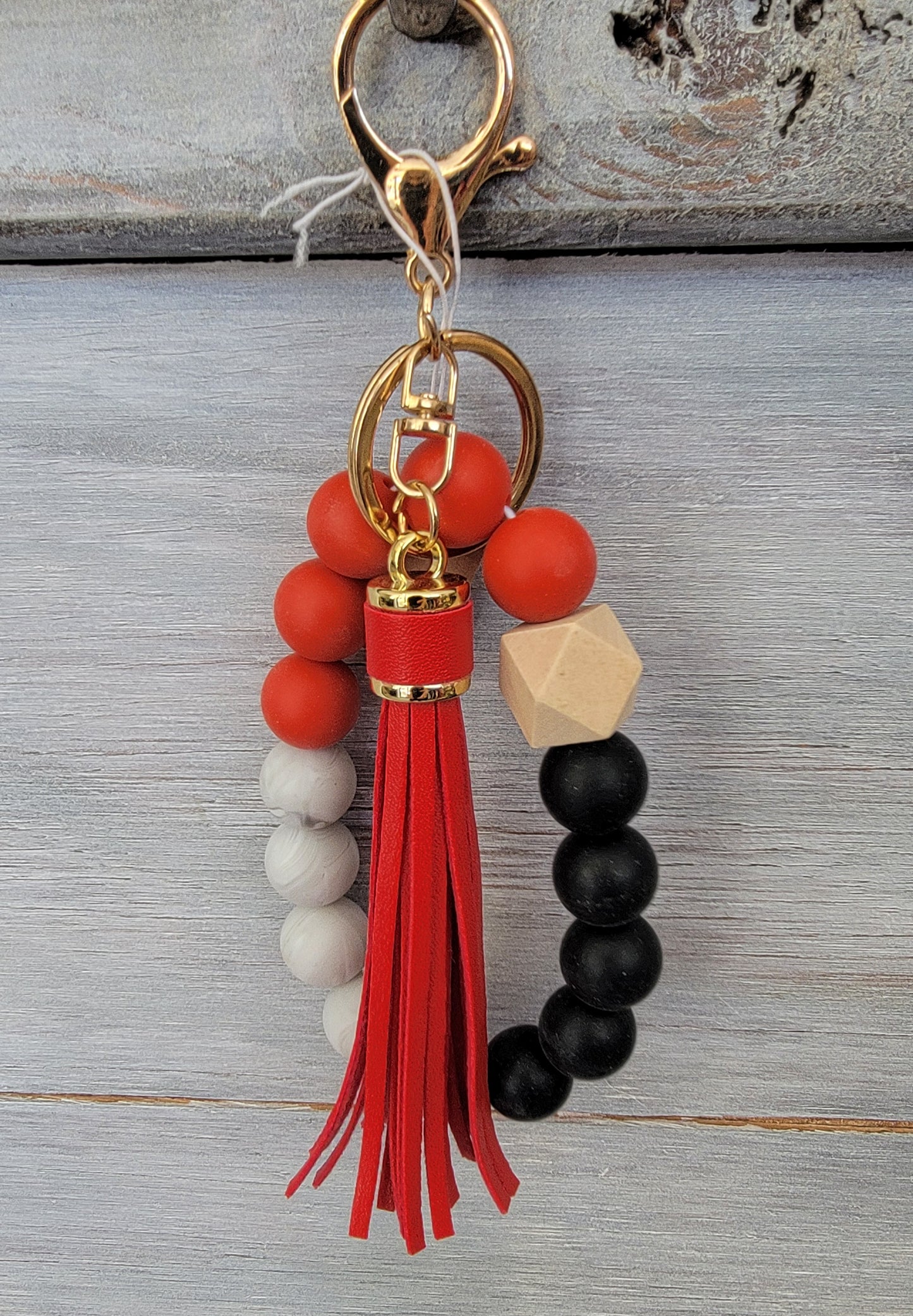 Beaded GameDay Keychain/Wristlet