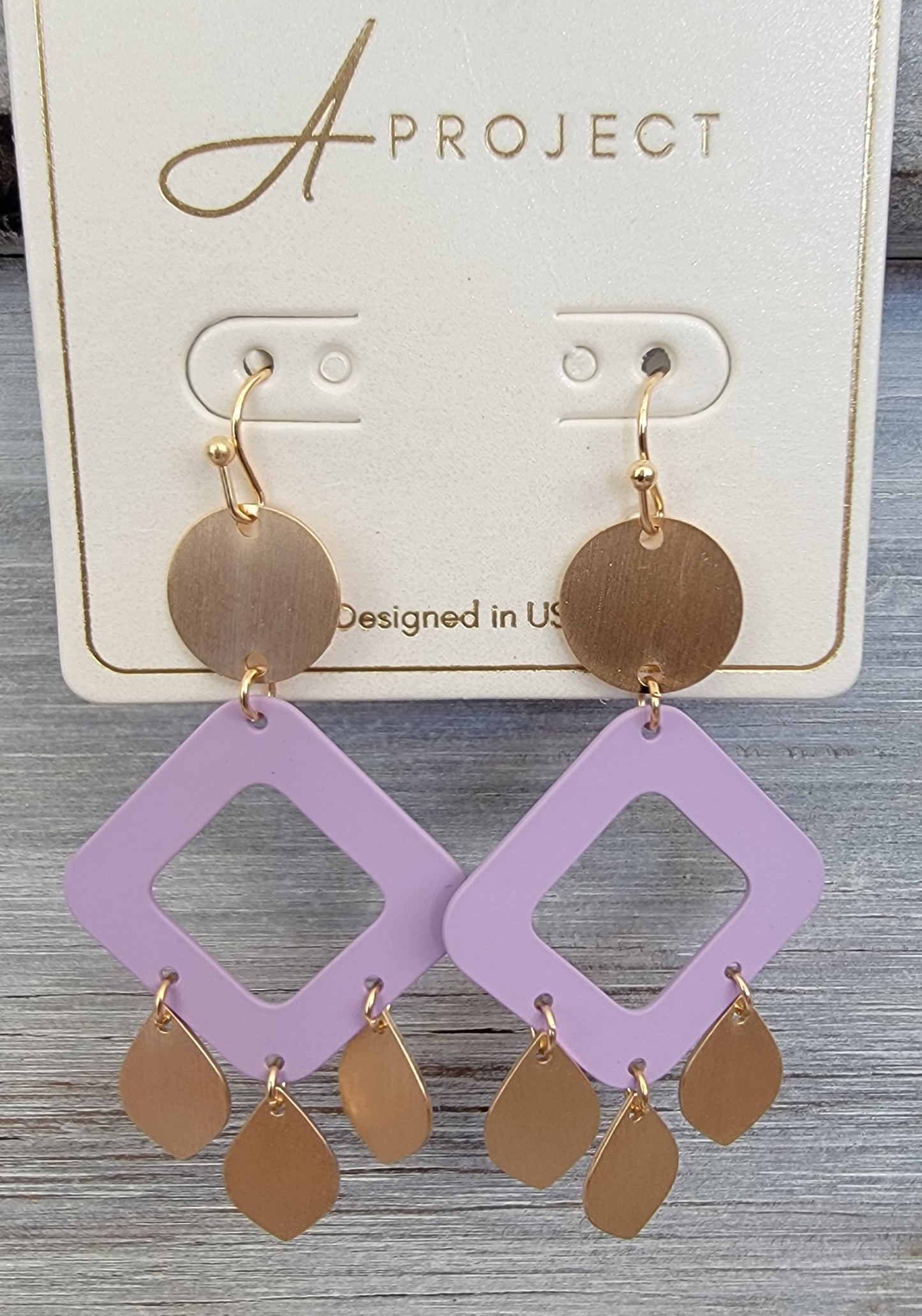 Colorful Disc Dandle ( Lavender )