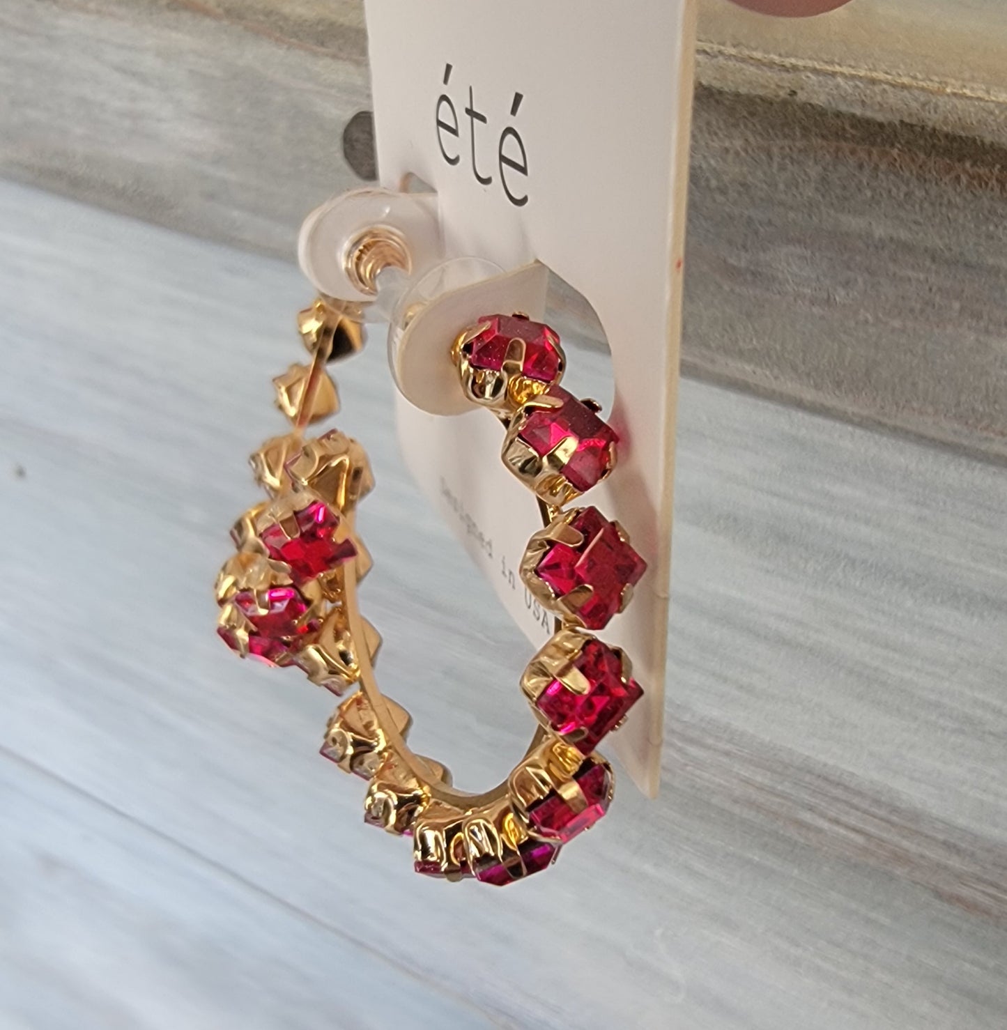Shine On Earrings(PINK)