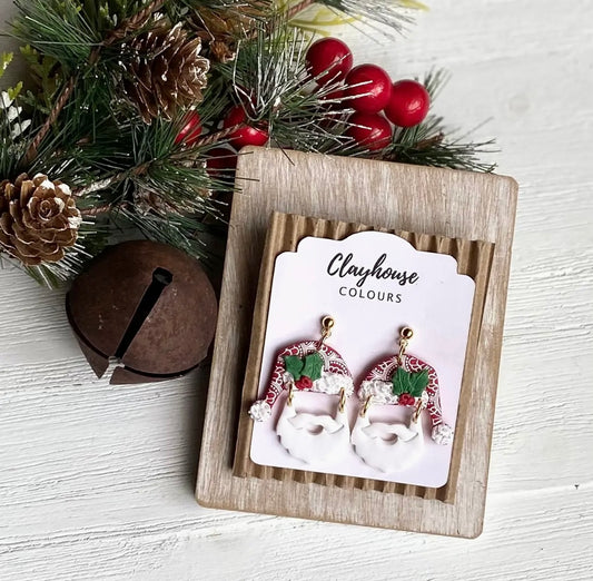 Dear Santa Earrings (PRINT)