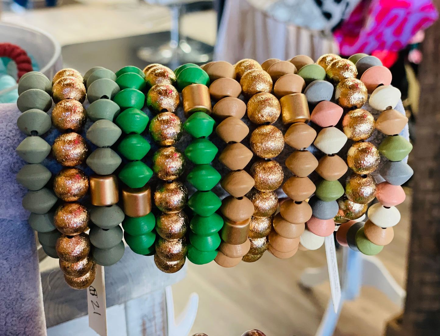 Wood & Stain Bracelet Stack