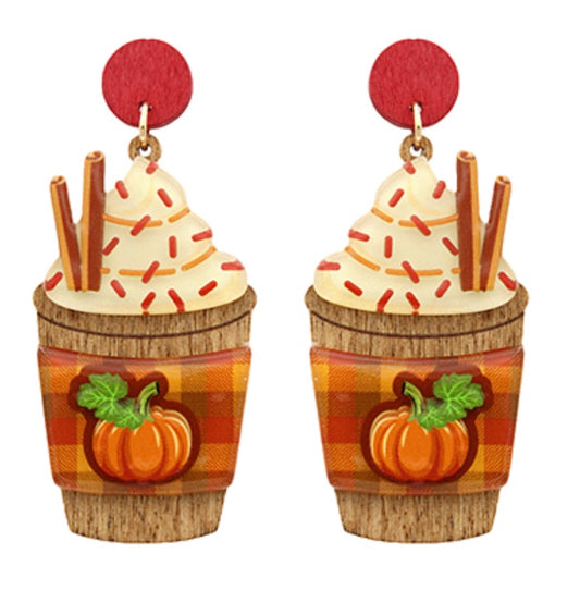 Pumpkin Spice Earrings