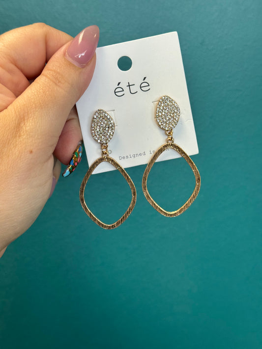 Shimmer & Shine Earrings(GOLD)