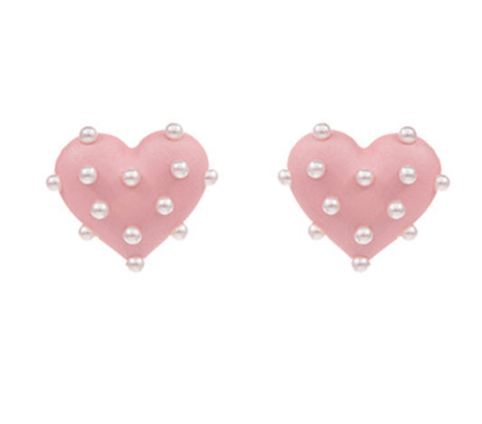 Perfect Love Earrings - Pink