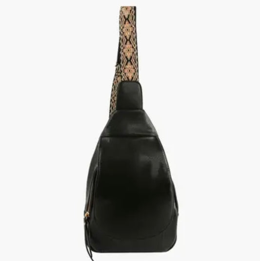 Crossbody Sling Bag (BLACK)