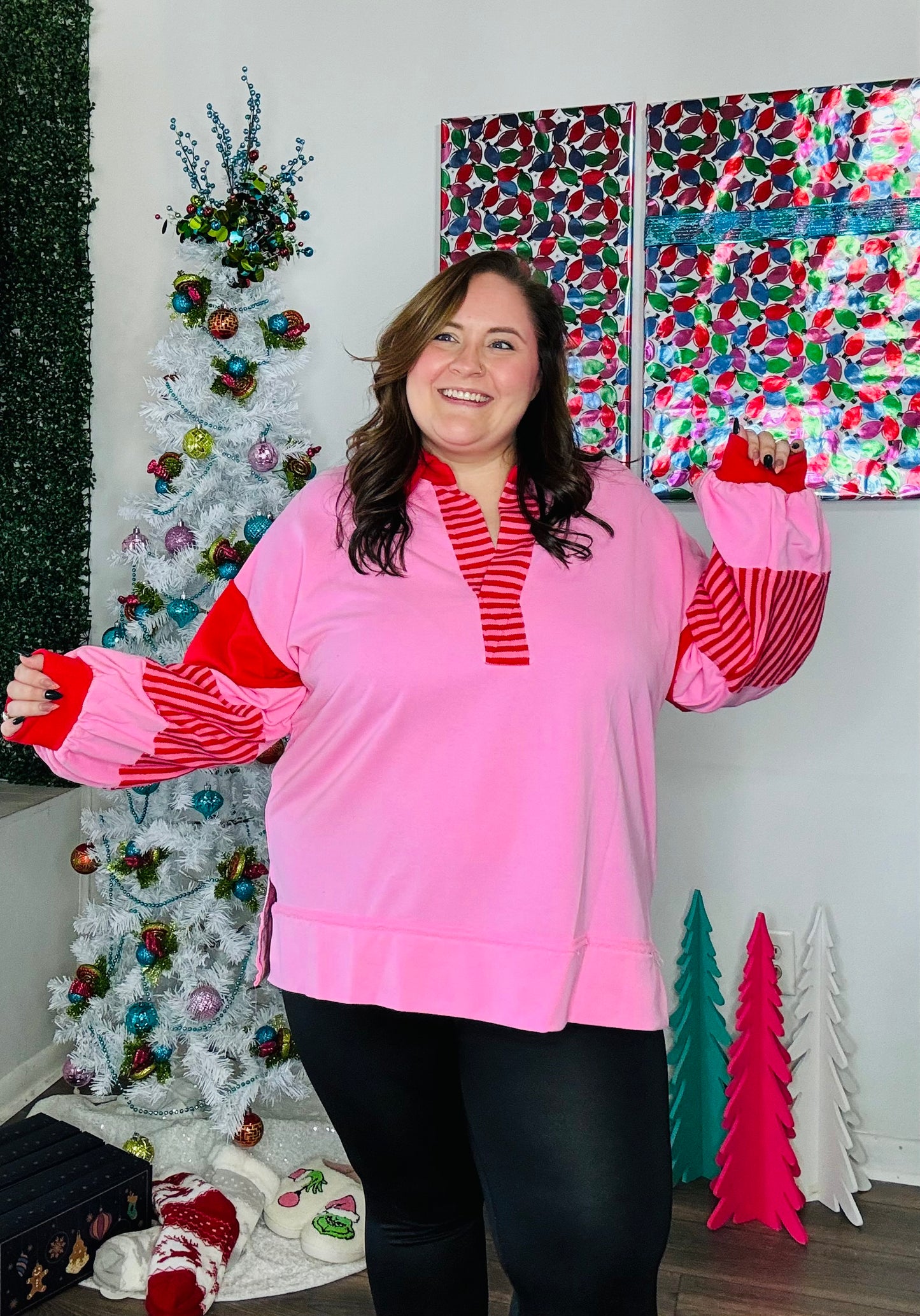 Merry & Bright Pullover (PLUS)