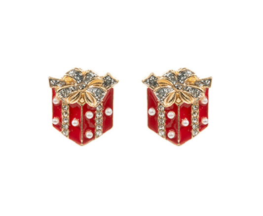 The Gift Earrings (RED)