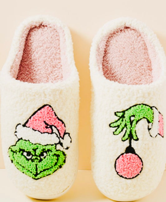 The Grinch Holiday Slippers