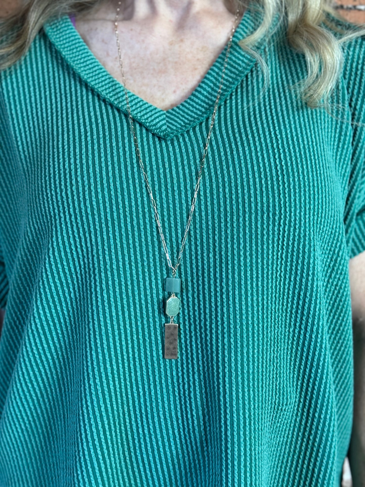 Druzy Stone Necklace
