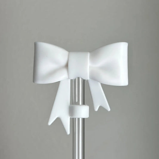 Bow Straw Toppers