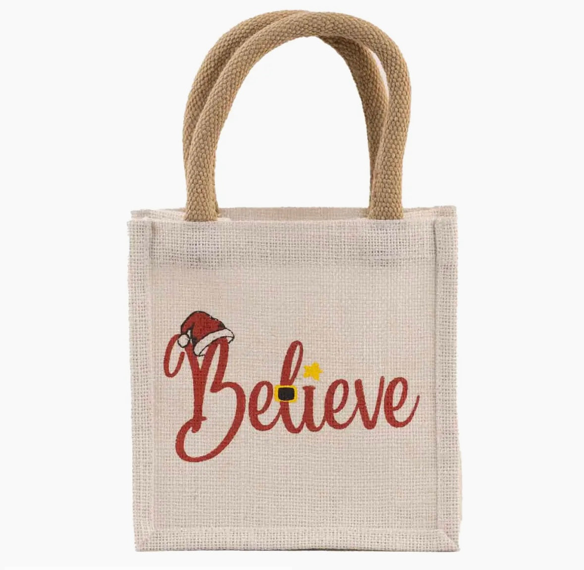 Believe Petite Christmas Gift Tote