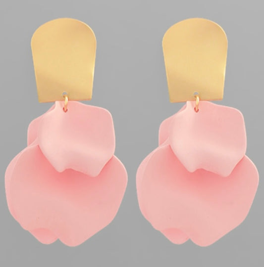 Wildflower Earrings (Pink)