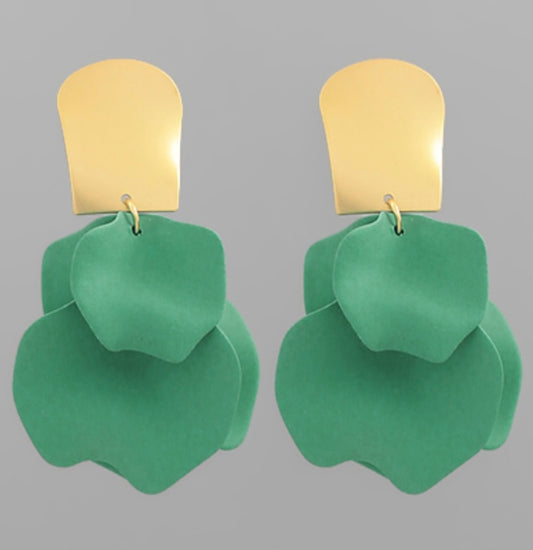 Wildflower Earrings (Green)