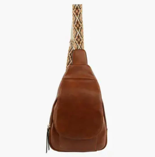 Crossbody Sling Bag (BROWN)