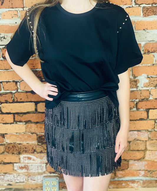 Fierce Fringe Skirt