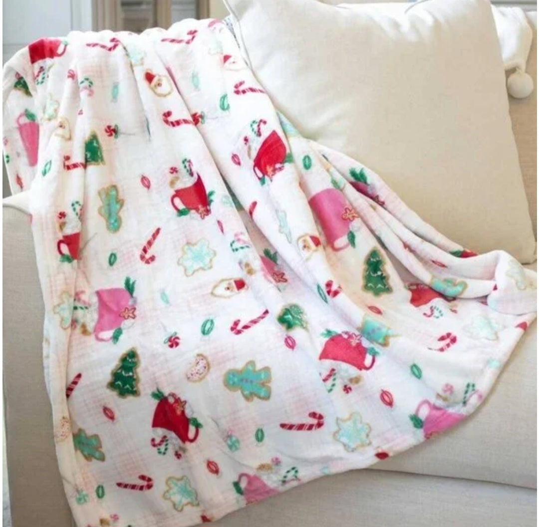 Baking Spirits Bright Throw Blanket
