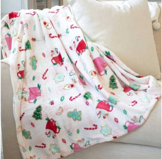 Baking Spirits Bright Throw Blanket