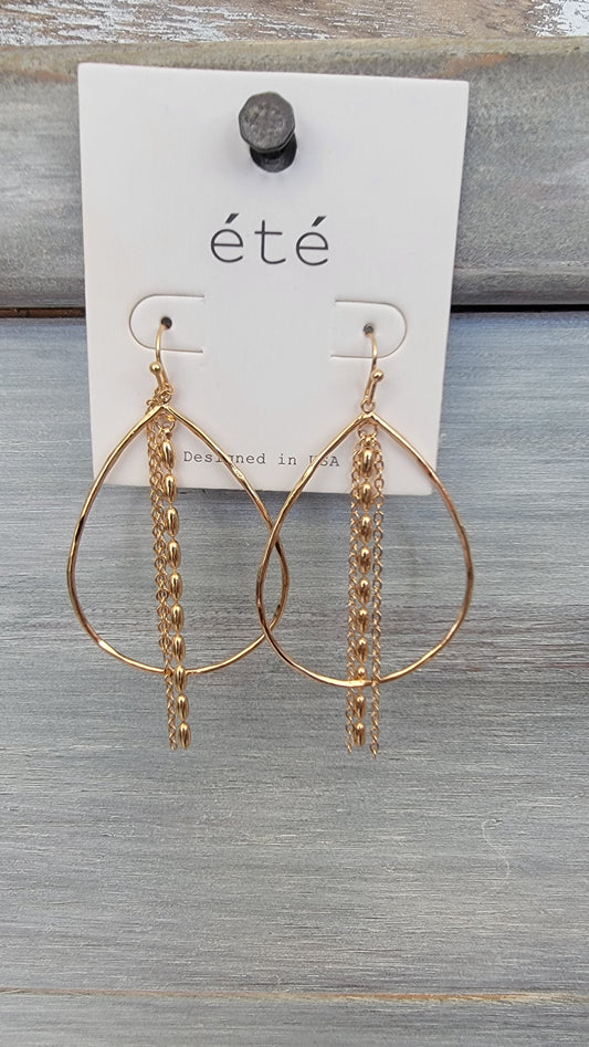 Dainty Dangle Earrings(GOLD)