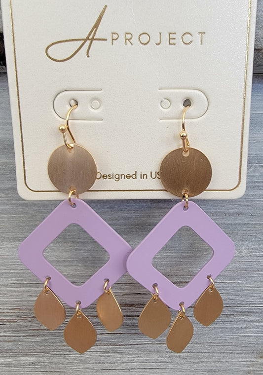 Colorful Disc Dandle ( Lavender )